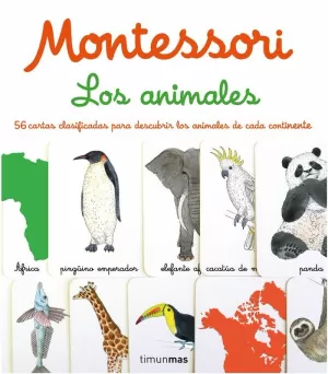MONTESSORI. LOS ANIMALES MONTESSORI. LOS ANIMALES
