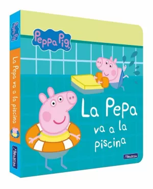 PEPPA PIG. LLIBRE DE CARTRÓ - LA PEPA VA A LA PISCINA PEPPA PIG. LLIBRE DE CARTRÓ - LA PEPA VA A LA PISCINA