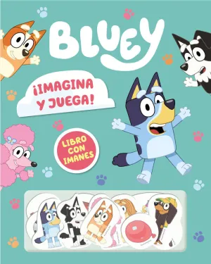 BLUEY. ¡IMAGINA Y JUEGA! LIBRO CON IMANES LIBRO JUGUETE - BLUEY. ¡IMAGINA Y JUEGA! LIBRO CON IMANES LIBRO JUGUETE -