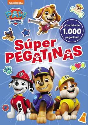 PAW PATROL  PATRULLA CANINA. ACTIVIDADES - SÚPER PEGATINAS. ¡CON MÁS DE 1.000 P