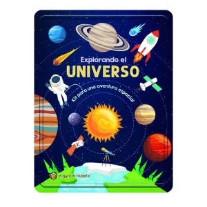 EXPLORANDO EL UNIVERSO (LATA+STICKERS BRILLAN OSCU