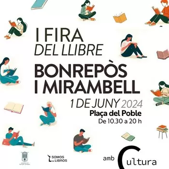 I Fira del llibre de Bonrepòs i Mirambell